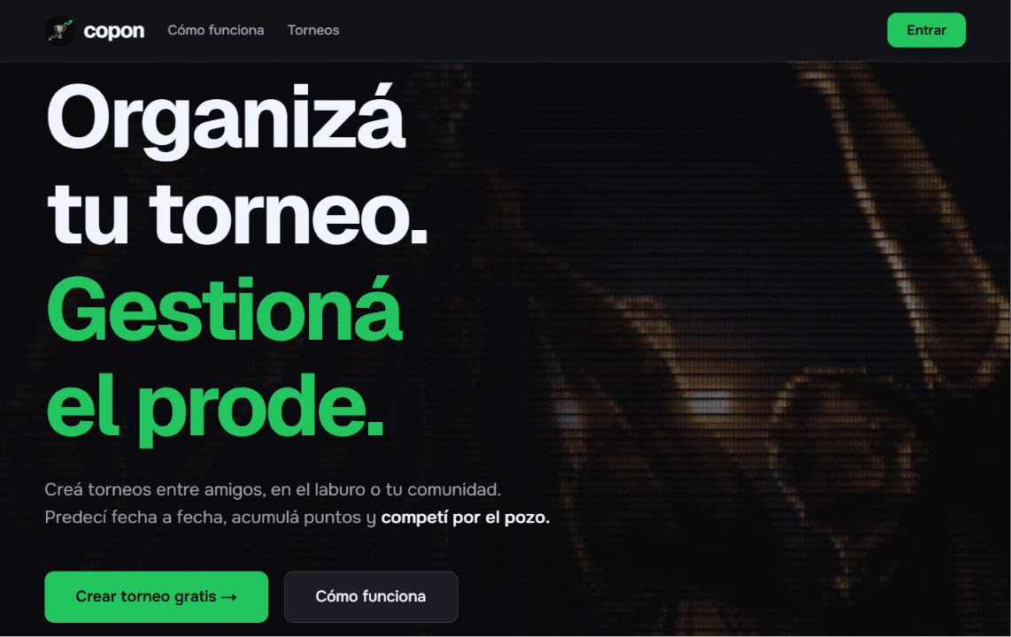 Copon — Torneos de Predicción de Fútbol