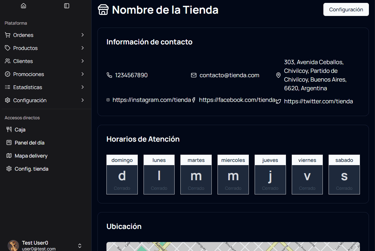 Single Resto Dashboard | Restaurant Dashboard